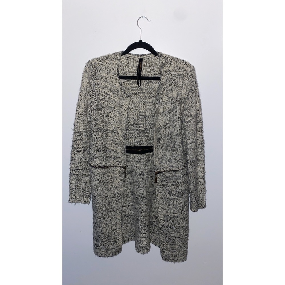 knit long coat